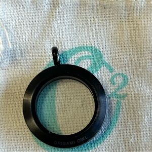 Origami Owl Medium Black Locket